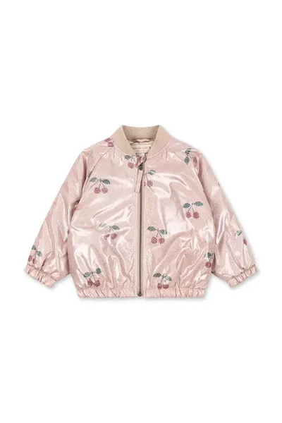 Konges Sløjd geacă de tranziție pentru copii JUNO SPARKLE BOMBER JACKET