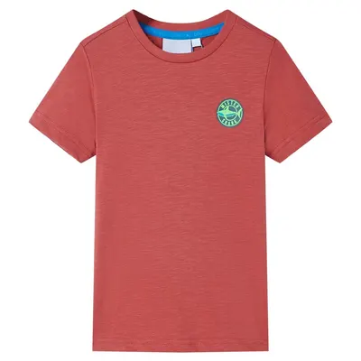 Tricou pentru copii, paprika, 104