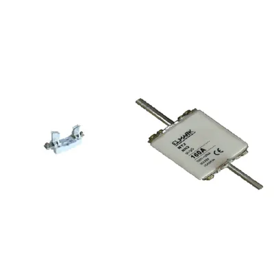 Pachet Protectie Ultra-Puternica: Soclu Plastic SIST NT 2 (160-400A) + Siguranta Fuzibila NT 2 250A