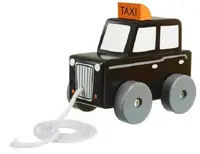 Jucarie de tragere Orange Tree Toys - British Collection, Taxi