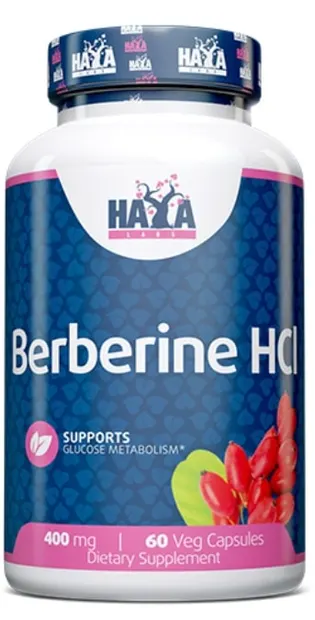 Berberine HCl, 400 mg, 60 capsule, Haya Labs