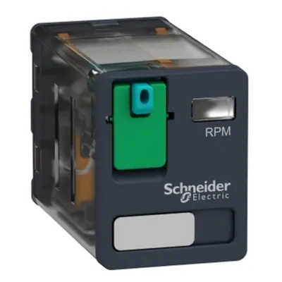 Releu de Interfata, Zelio Rpm, 2 C/O, 24 V C.C., 15 A