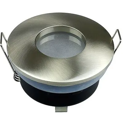 Corp spot GU10 IP54 crom mat rotund V-TAC SKU-3614