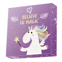 Set creativ tablou Believe in Magic, pictura cu diamante