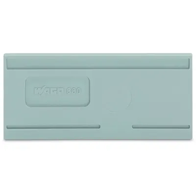 Separator plate; 2 mm thick; oversized; gray