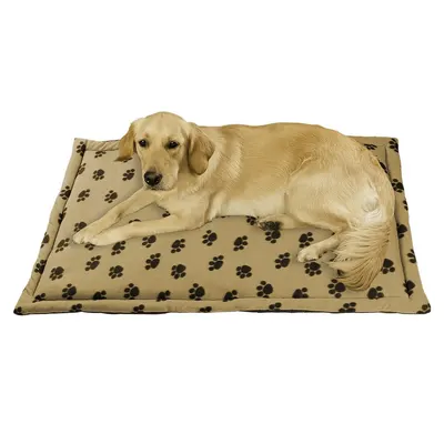 Pat pentru animale de companie maro deschis din bumbac 60x90 cm – Maximex