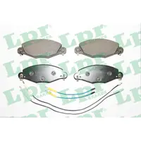 Set placute frana, frana disc LPR 05P799