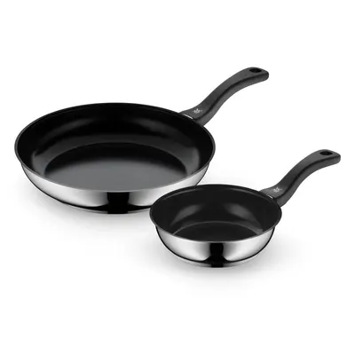 Tigăi cu suprafață ceramică 2 buc. din oțel inoxidabil ø 28 cm Devil – WMF