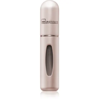 IDC Institute Metallic Pink sticluță reîncărcabilă cu atomizor 5 ml