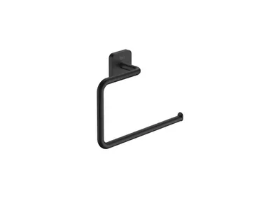 Inel prosop Roca Victoria A817886NB0, montare pe perete, 227 mm, metal, mat, Negru