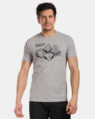 Tricou KILPI Garove, Gri deschis, Barbati