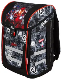 Set școlar Cool Pack The Avengers - Ghiozdan, două penare și geantă de sport