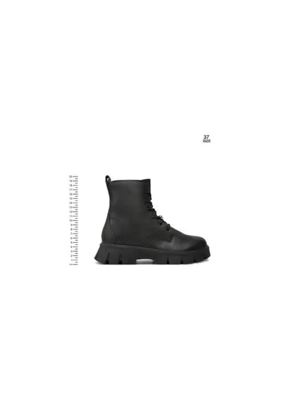 Cizme dama 304326516 - Piele ecologica - Negru - Negru