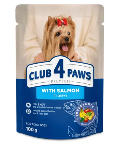 Club 4 Paws Caine Plic Somon 100 g