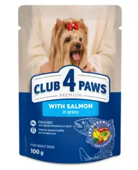 Club 4 Paws Caine Plic Somon 100 g
