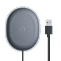 Incarcator Wireless Baseus Jelly, Induction Charger, 15W, Negru