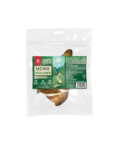 MACED 100% Natura ureche de vita pentru caini 1 buc