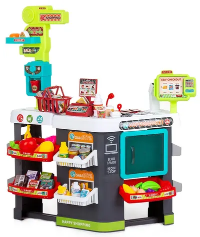 Jucărie pentru copii Chipolino - Supermarket, 81 piese