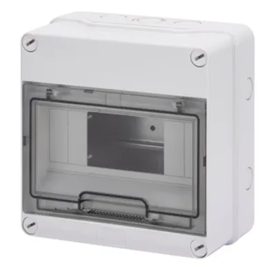 Enclosure - Walls With Perforation Centres - Pre-Arranged For Terminal Block - 8m Ip55