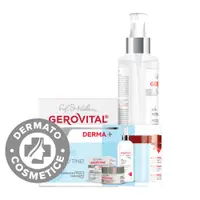 Pachet Crema hidratanta Activ 50ml + Apa micelara 150ml H3 Derma+, Gerovital