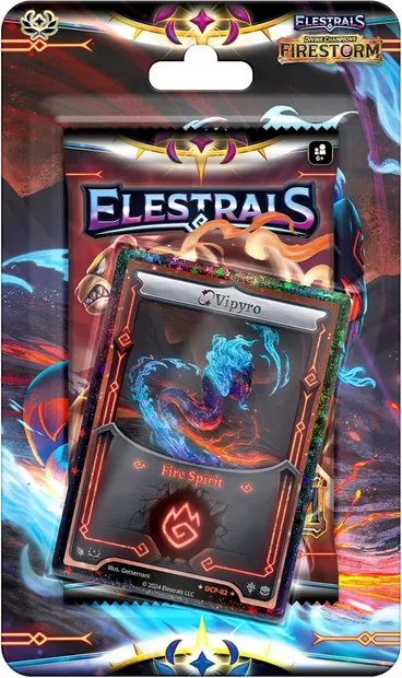 Elestrals TCG: Firestorm Reverse Stellar Vipyro Blister