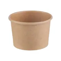 Pahare din Carton PE, 30 ml, Kraft, 100 Bucati