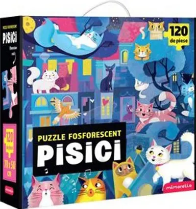 Joc educativ - Puzzle Fosforescent Mimorello