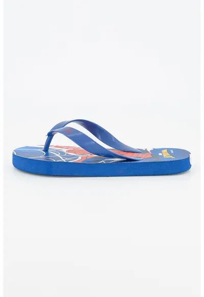 Papuci flip-flop cu tematica Spiderman - Bleumarin