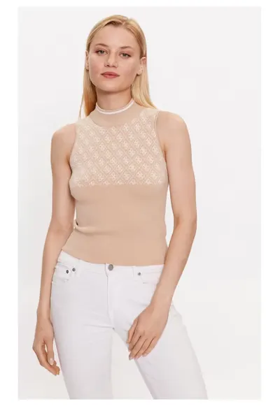 Pulover dama - 883301 - Bej - Viscoza