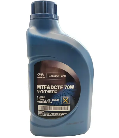 Ulei transmisie HYUNDAI MTF DCTF GL-4 70W 04300-KX1BA, volum 1 litru, sintetic 1L