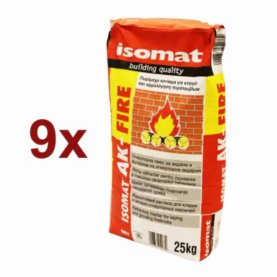 9 X Saci Mortar de Ciment Refractar 1200ºc