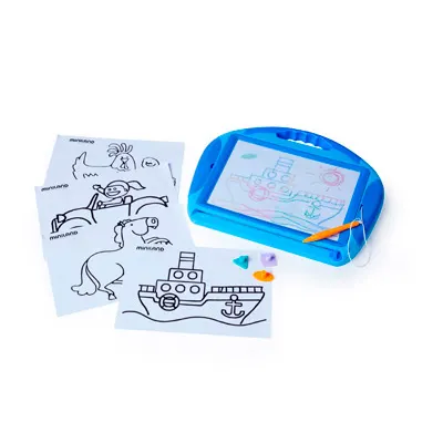 Tăbliță magnetică pentru desen cu accesorii (39 cm)