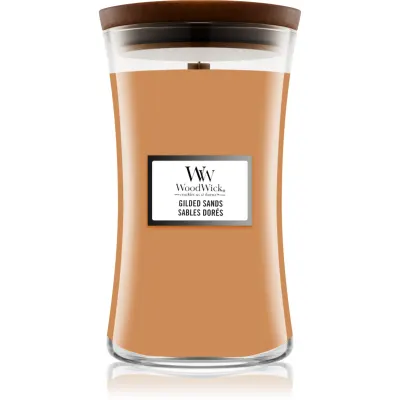 Woodwick Gilded Sands lumânare parfumată 610 g