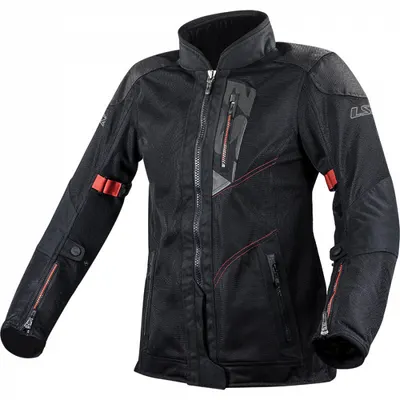Geaca moto Lady LS2 Alba, culoare negru, marime XL