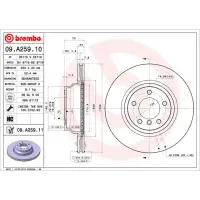 Disc frana BREMBO 09.A259.11