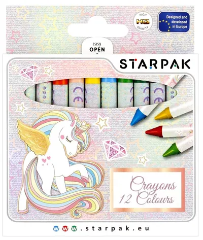 Pasteluri Starpak Unicorn - 12 culori