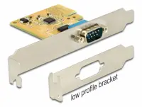 PCI Express cu 1 x Serial RS232 DB9, Delock 89444