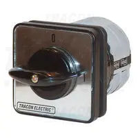 Intrerupator manual, ON-OFF TK-639/3 400V, 50Hz, 63A, 3P, 18,5kW, 64×64mm, 90°