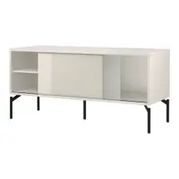 Comodă TV grej 116x55x42 cm Met Mini – noo.ma