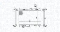 Radiator Motor (automat Manual) Potrivit Ford B-Max, Ecosport, Fiesta Vi, Tourneo Courier B460, Transit Courier B460, Transit Courier B460 Minivan 1.4d-1.6d