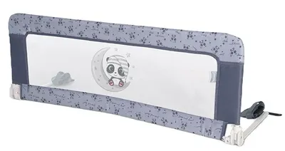 Barieră protecție pat Lorelli - Safety night, Pandele Cool Grey