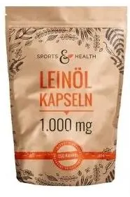 Sports & Health Solutions Ulei de in, 1000 mg, 250 capsule