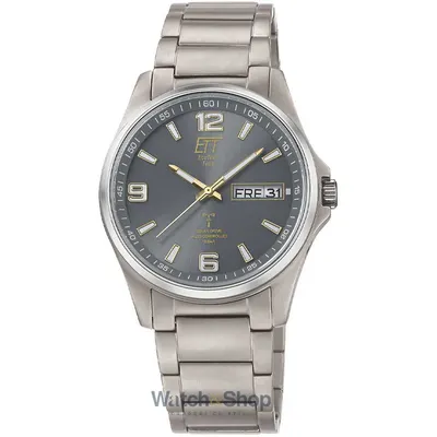 Ceas ETT&nbsp;Eco&nbsp;Tech&nbsp;Time ETT Eco Tech Time EGT-11601-21M Mens Watch Everest Solar Radio Controlled 41mm 10ATM