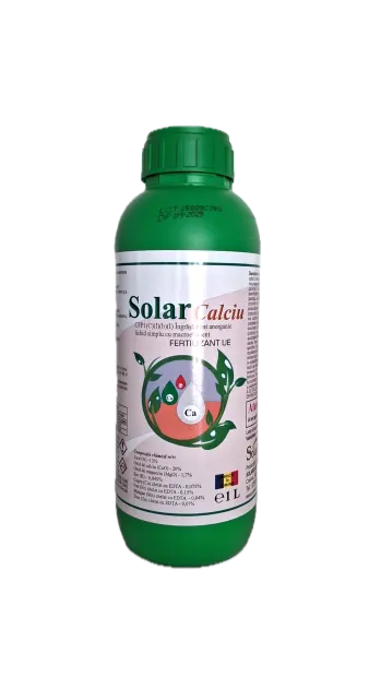 Solar Calciu 1 L, ingrasamant foliar pe baza de Calciu, Azot si Magneziu, Solarex, imbunatateste fermitatea, marimea si rezistenta la depozitare a fructelor si legumelor - Default Title
