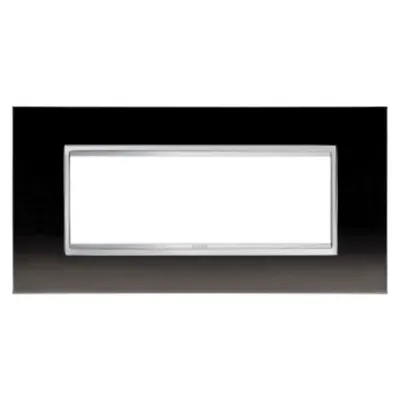 Placa ornament CProiector HORUS LUX - Standard englez - METAL - 2 modulS 5 MODULE - BLACK ALUMINIUM - CProiector HORUS