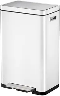 Coș de gunoi colectare selectivă EKO Europe - X-Cube, 2x20 l, alb