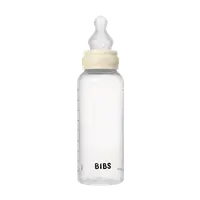 Set complet biberon anticolici Bibs 270 ml Silicon Ivory