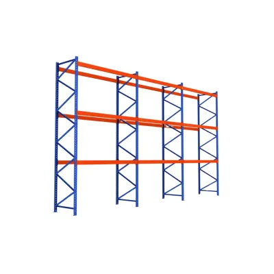 Raft pentru depozitare paleti 5760mm x Adancime 1100mm x Inaltime 4500mm, 3300kg/nivel/24 europaleti