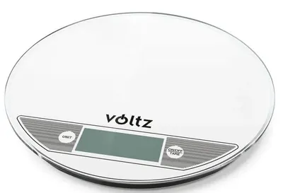 Cântar de bucătărie Voltz - V51651F, 5 kg, alb