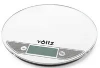 Cântar de bucătărie Voltz - V51651F, 5 kg, alb
